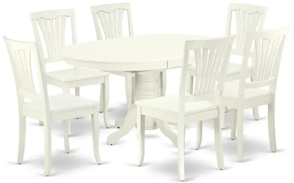 Dining Room Set Linen White