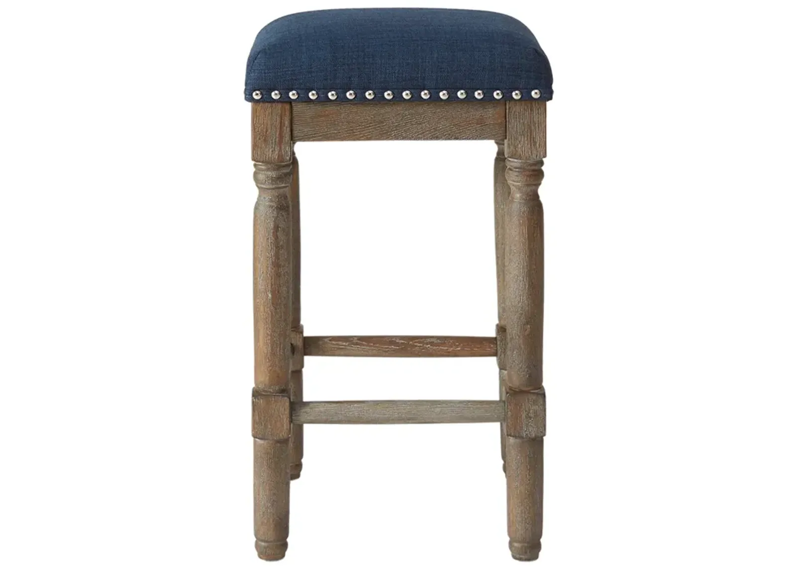 Gracie Mills Nielson Handcrafted Reclaimed Wood Counter Stool Set (Set of 2)