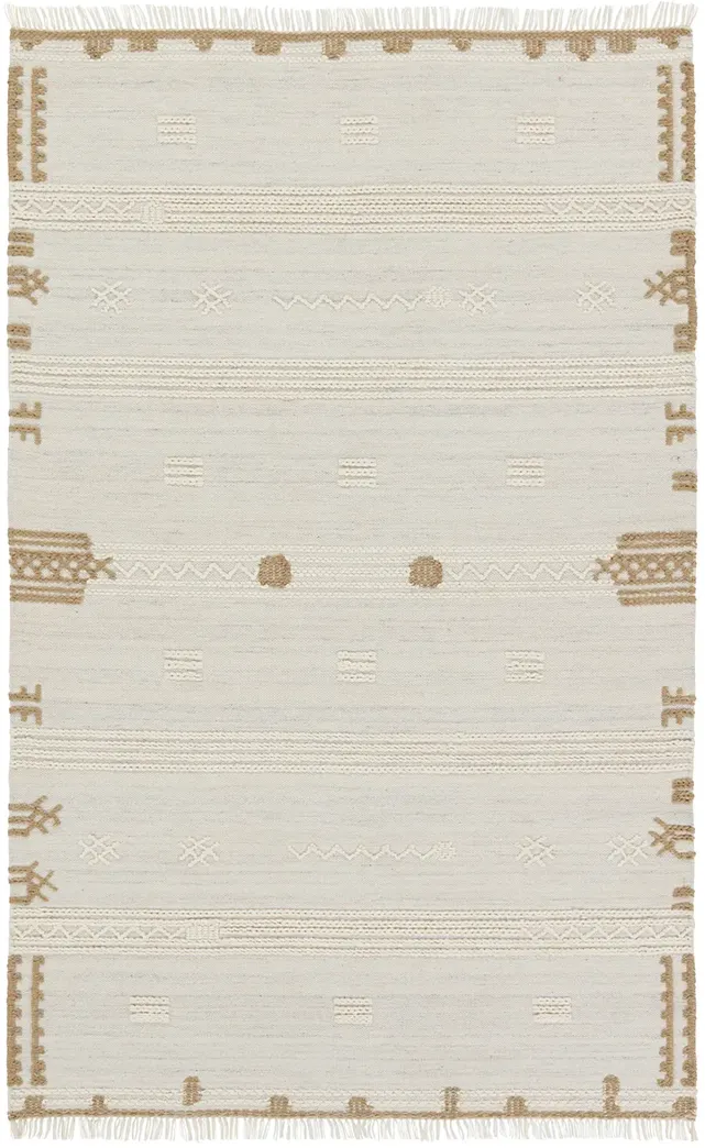 Revelry Noble White 4' x 6' Rug