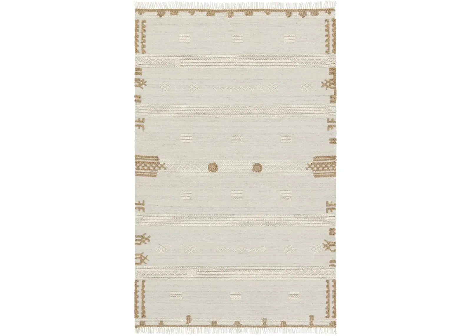 Revelry Noble White 4' x 6' Rug