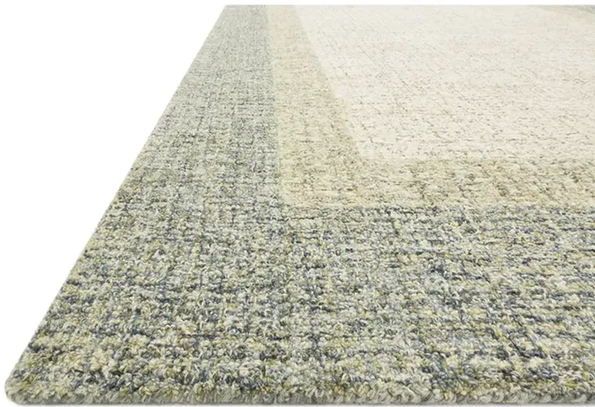 Rosina ROI01 Olive 5' x 7'6" Rug