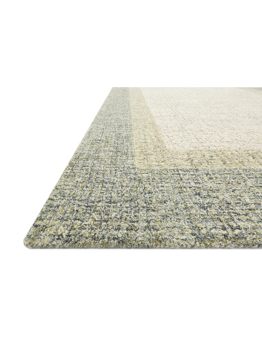 Rosina ROI01 Olive 5' x 7'6" Rug