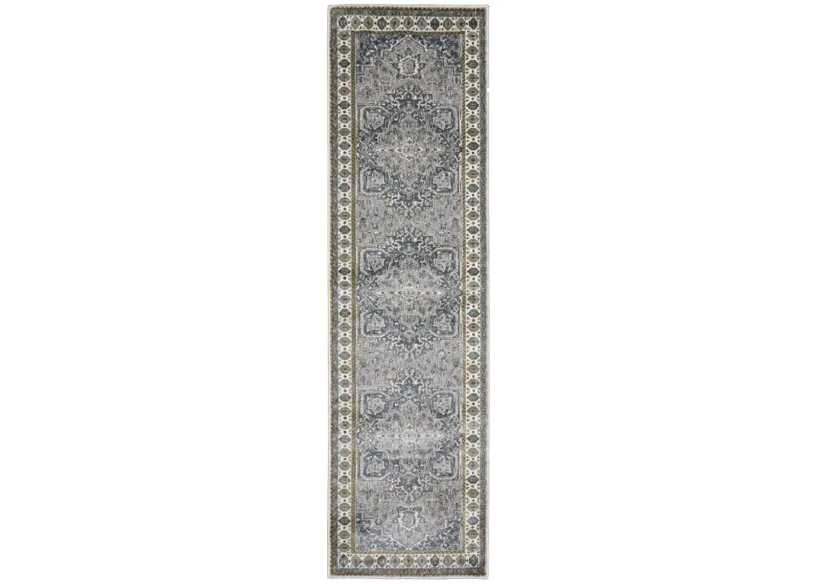 Ellington 2'3" x 7'6" Blue Rug