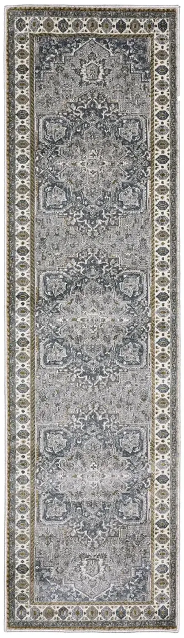 Ellington 2'3" x 7'6" Blue Rug
