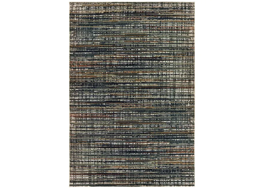 Bowen 6'7" x 9'6" Black Rug