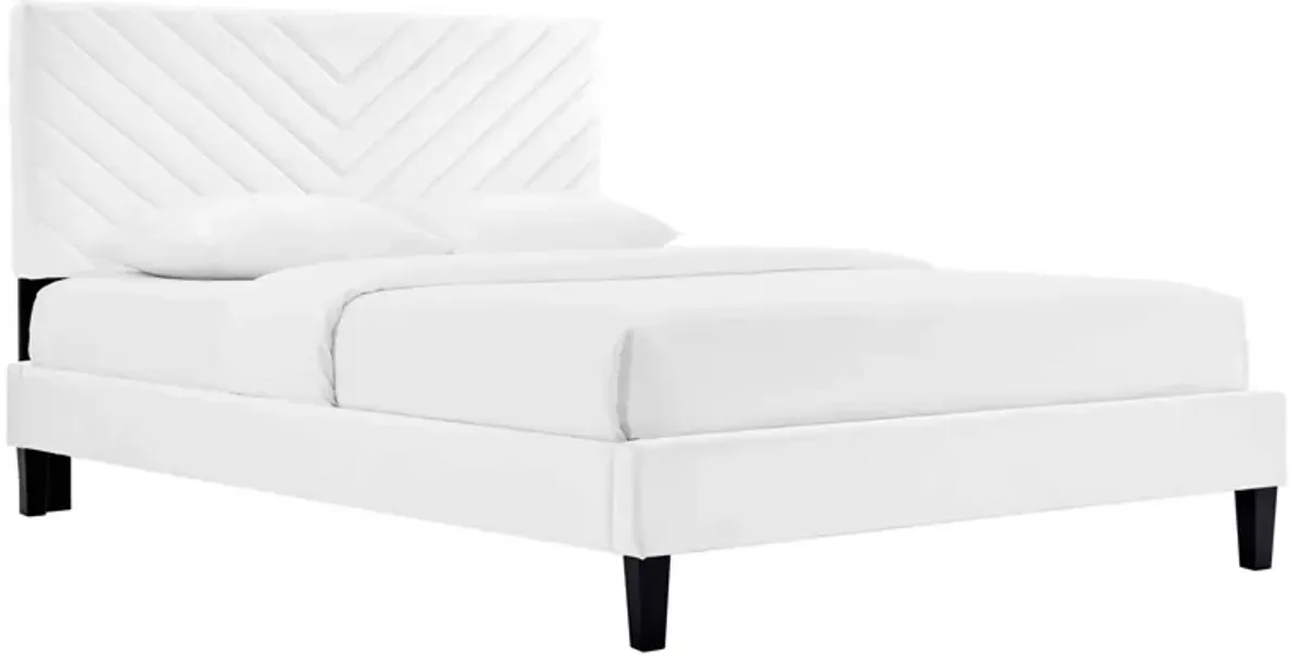 Modway - Roxanne Performance Velvet Queen Platform Bed