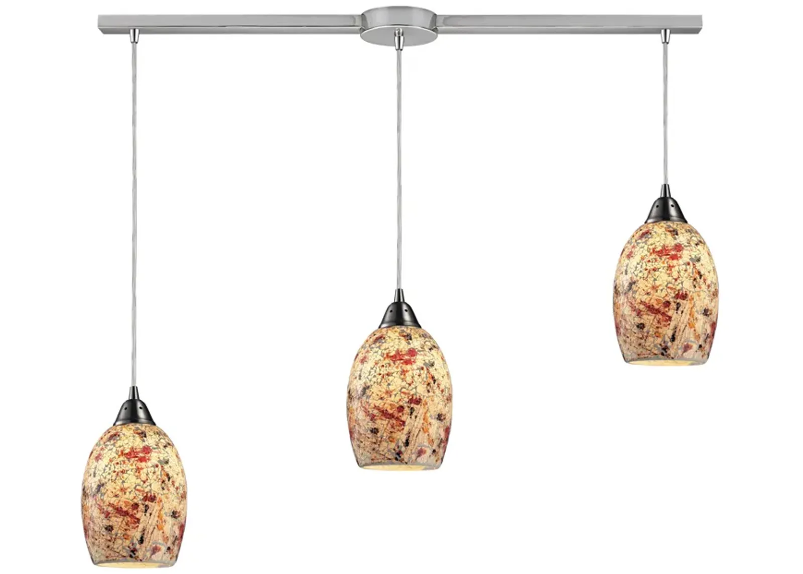 Avalon 36" Wide Mini Pendant - Multicolor