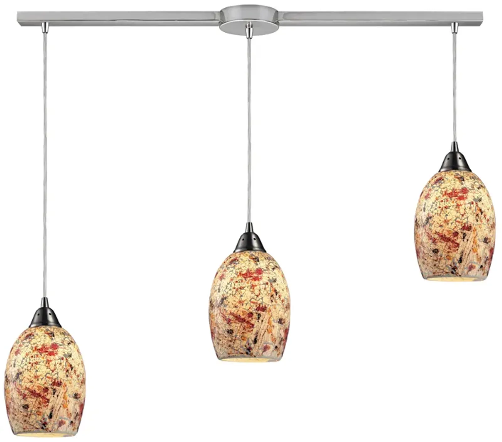 Avalon 36" Wide Mini Pendant - Multicolor