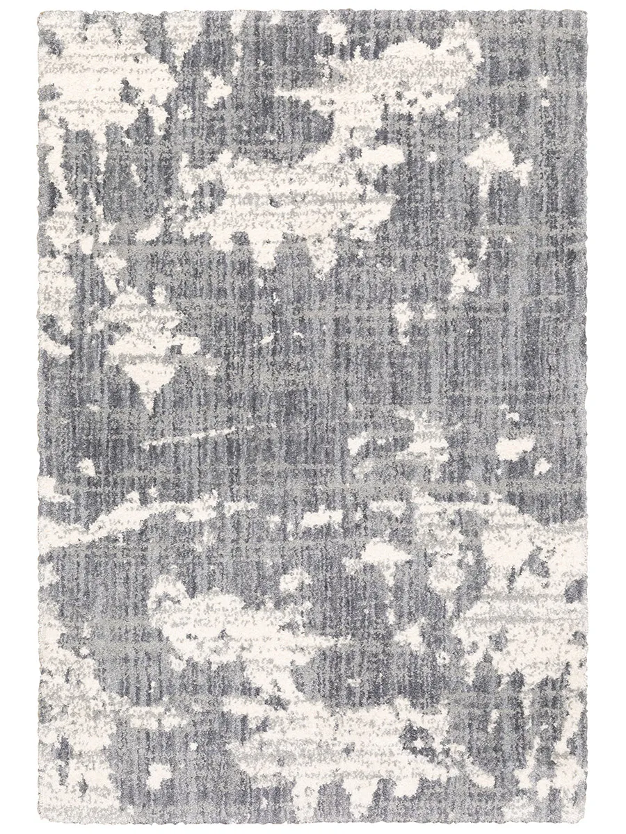 Aspen 6'7" x 9'6" Grey Rug