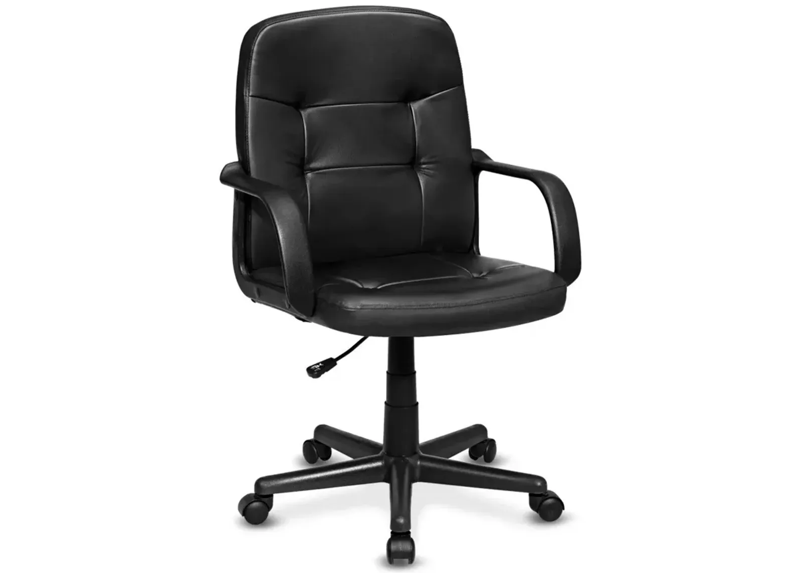 Costway Ergonomic Mid-Back Executive Office Chair Swivel Computer Desk Task Chair New