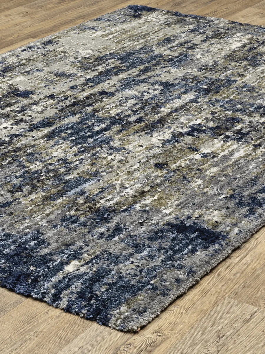 Aspen 5'3" x 7'6" Grey Rug