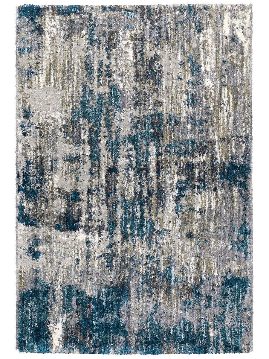 Aspen 5'3" x 7'6" Grey Rug