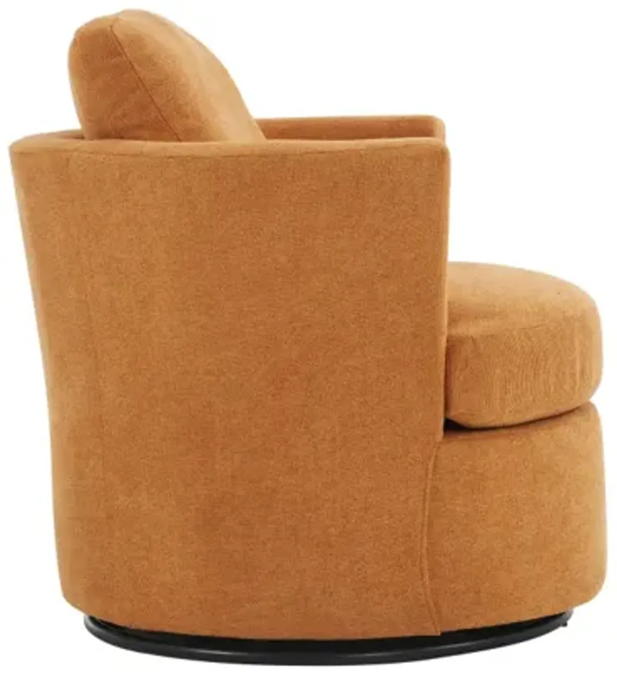 Yellow Swivel Accent Chair for Living Room or Office