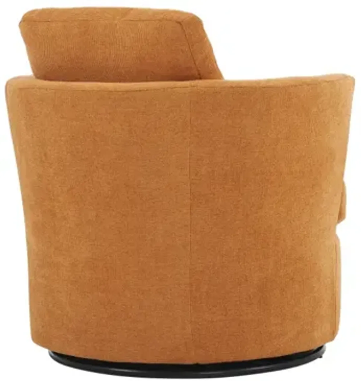 Yellow Swivel Accent Chair for Living Room or Office