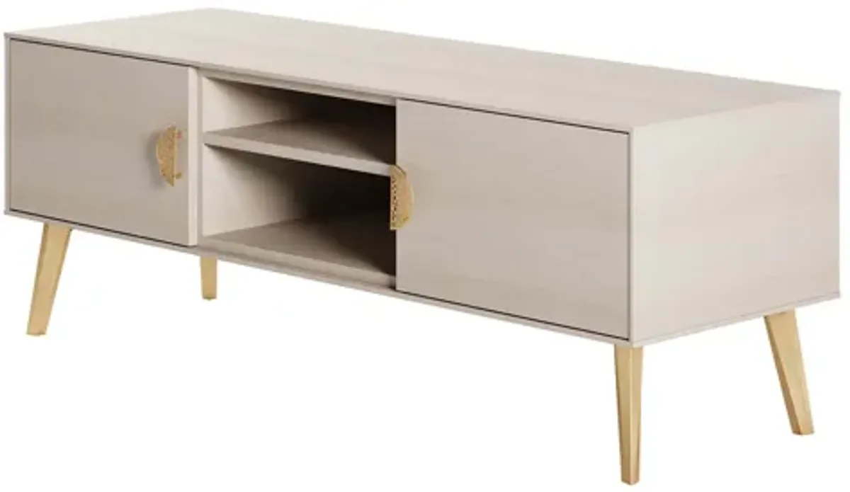 Haley TV Stand in White