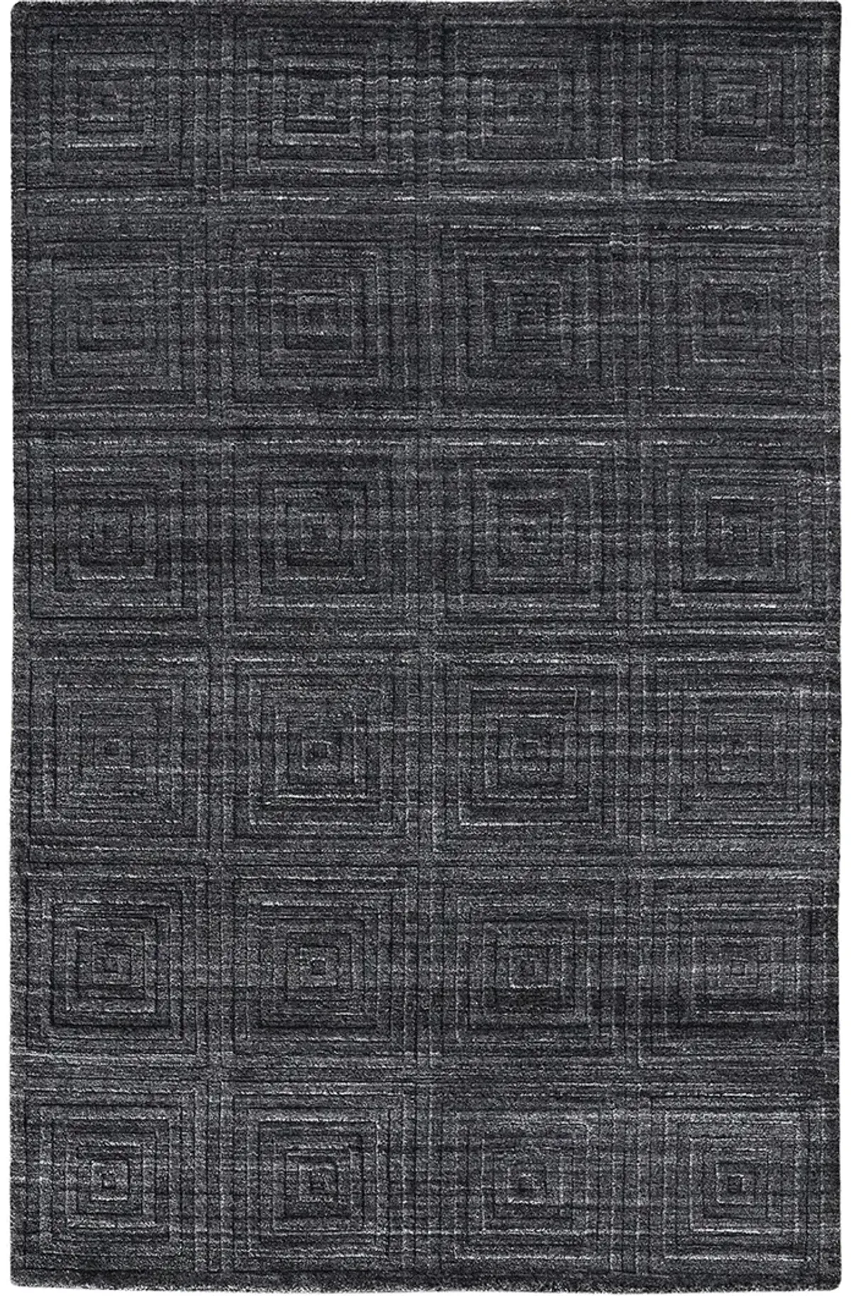 Redford 8670F Gray/Black 2' x 3' Rug