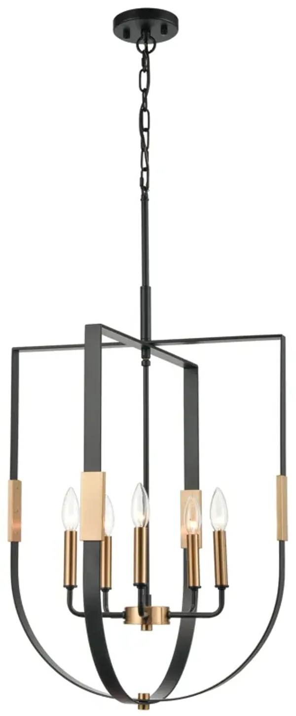 Heathrow 20'' Wide 5-Light Chandelier