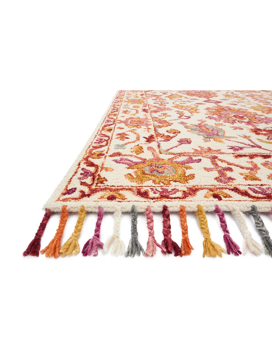 Zharah ZR06 Berry 2'6" x 7'6" Rug