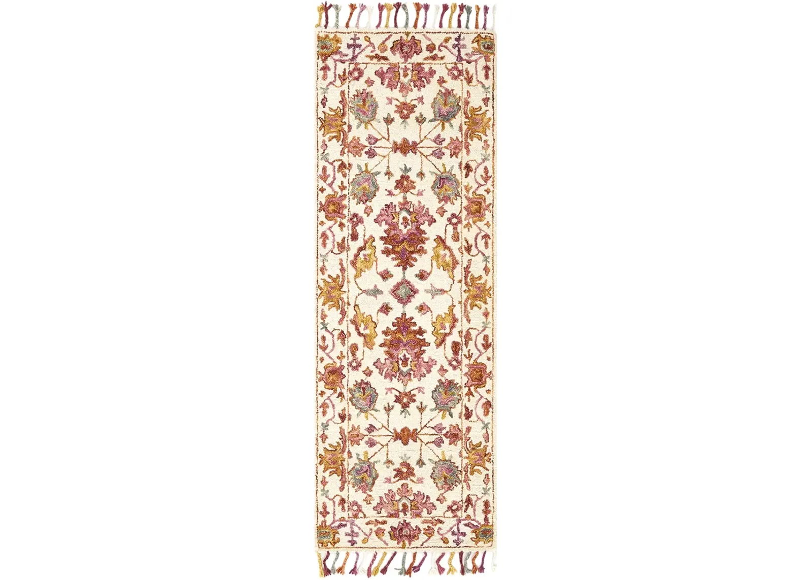 Zharah ZR06 Berry 2'6" x 7'6" Rug