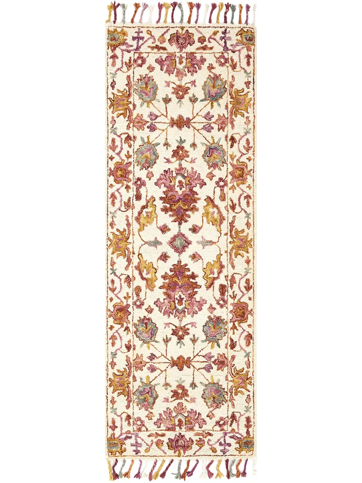 Zharah ZR06 Berry 2'6" x 7'6" Rug