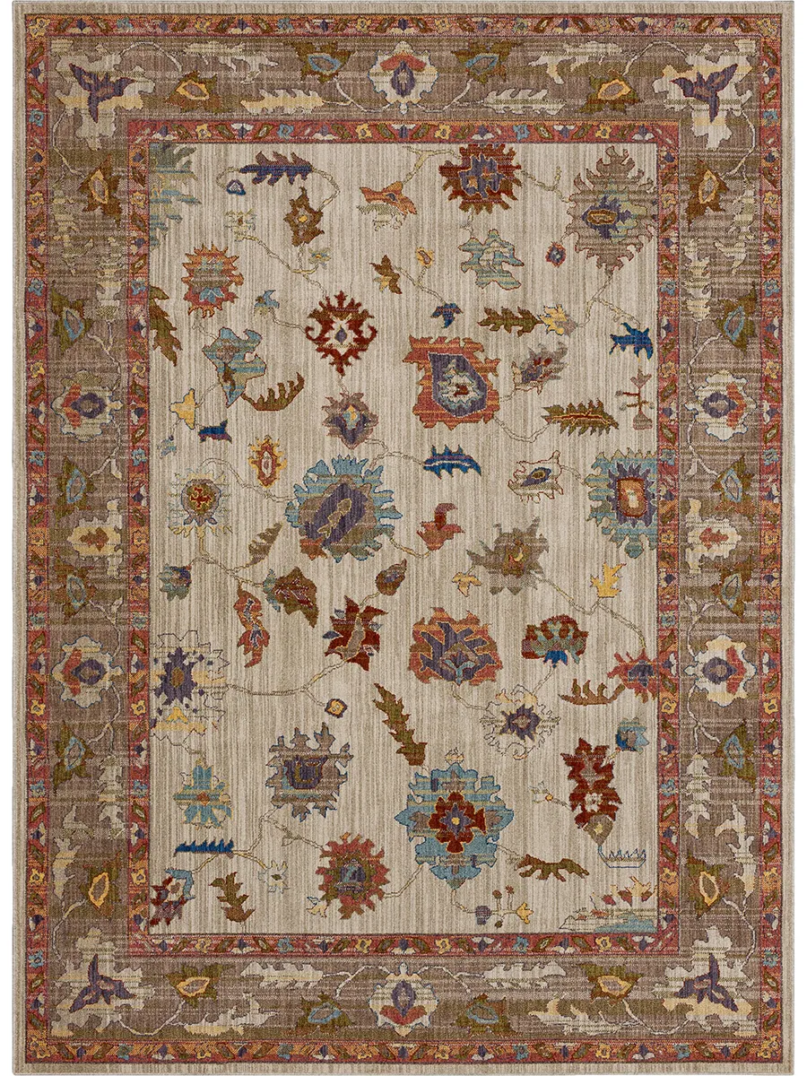 Pandora Fury Cream 2' 4" X 7' 10" Rug