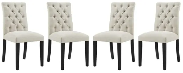 Duchess Dining Chair Fabric Set of 4