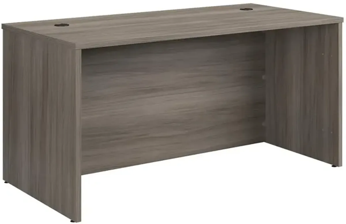 Sauder Affirm 60 Desk Shell  Hudson Elm