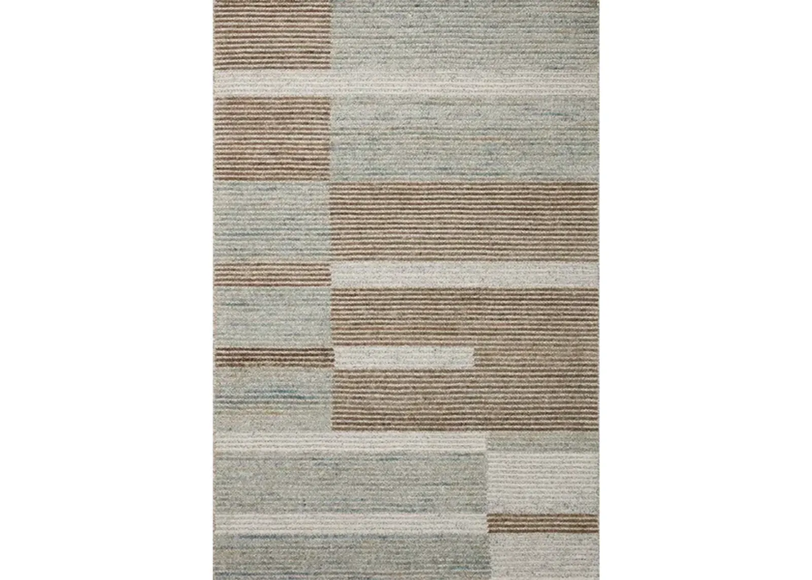 Stiles STI-02 Tobacco / Lagoon 9''3" x 13' Rug by