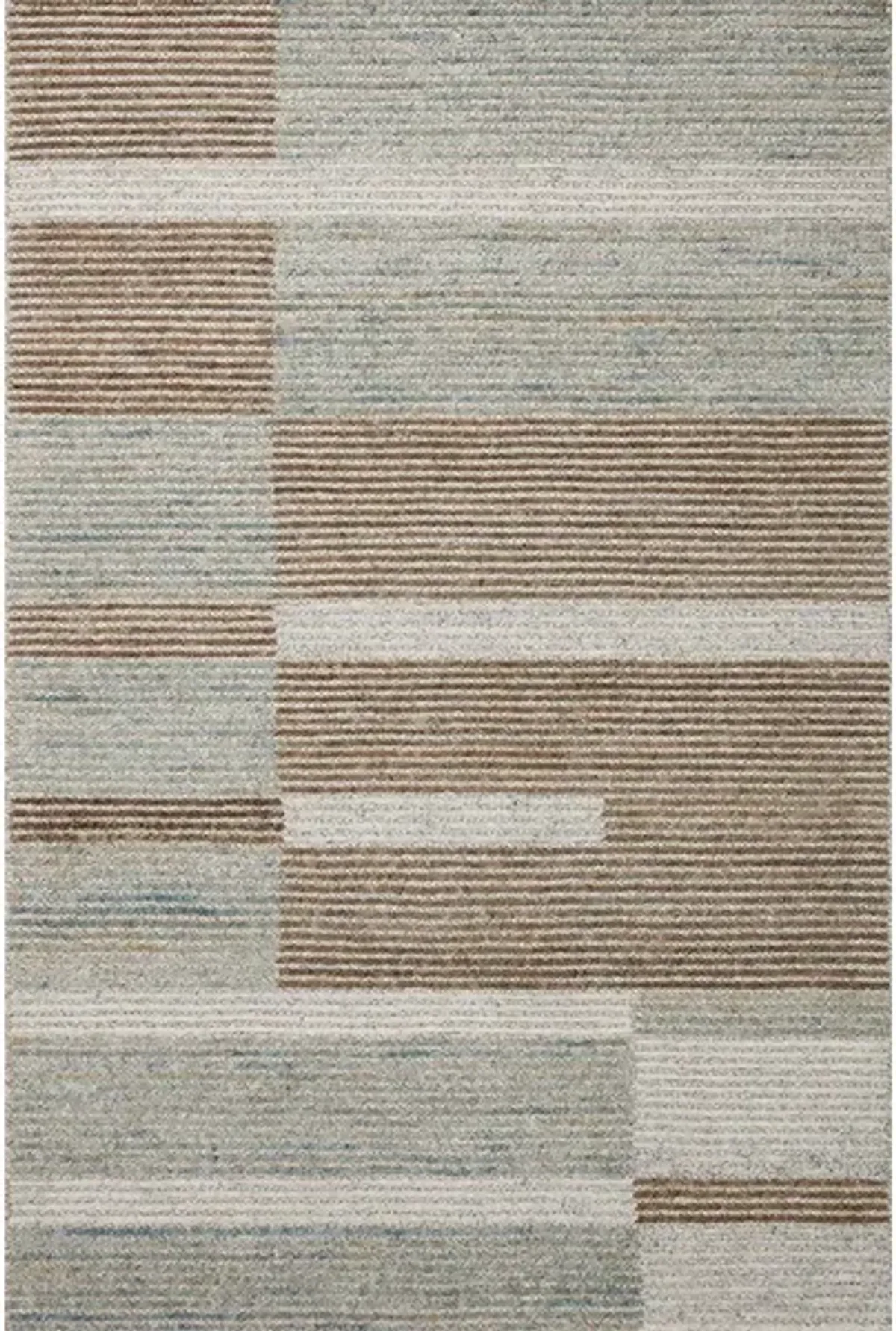 Stiles STI-02 Tobacco / Lagoon 9''3" x 13' Rug by