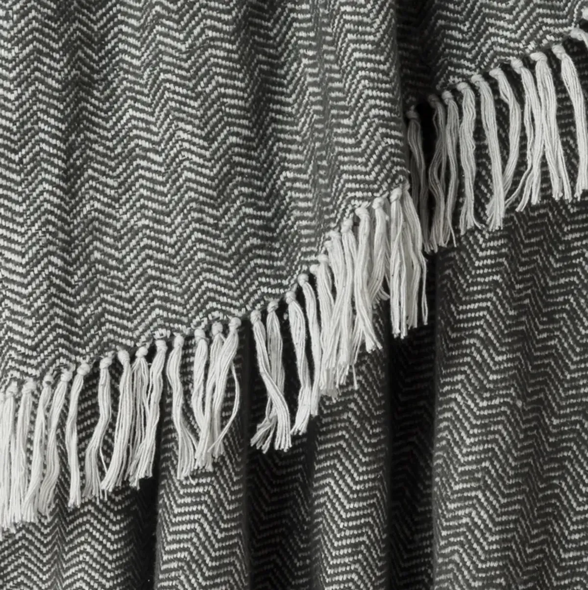 Black/Natural 50" x 60" Throw Blanket