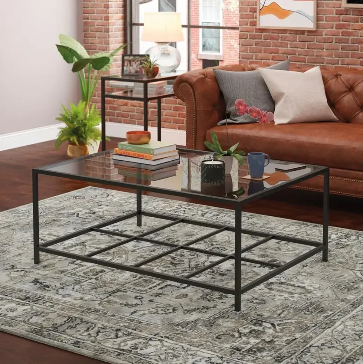 Sauder Carolina Grove Coffee Table Black 3A