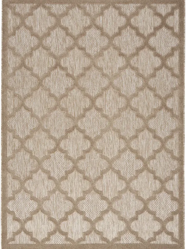 Easy Care NES01 Natural/Beige 6' x 9' Rug
