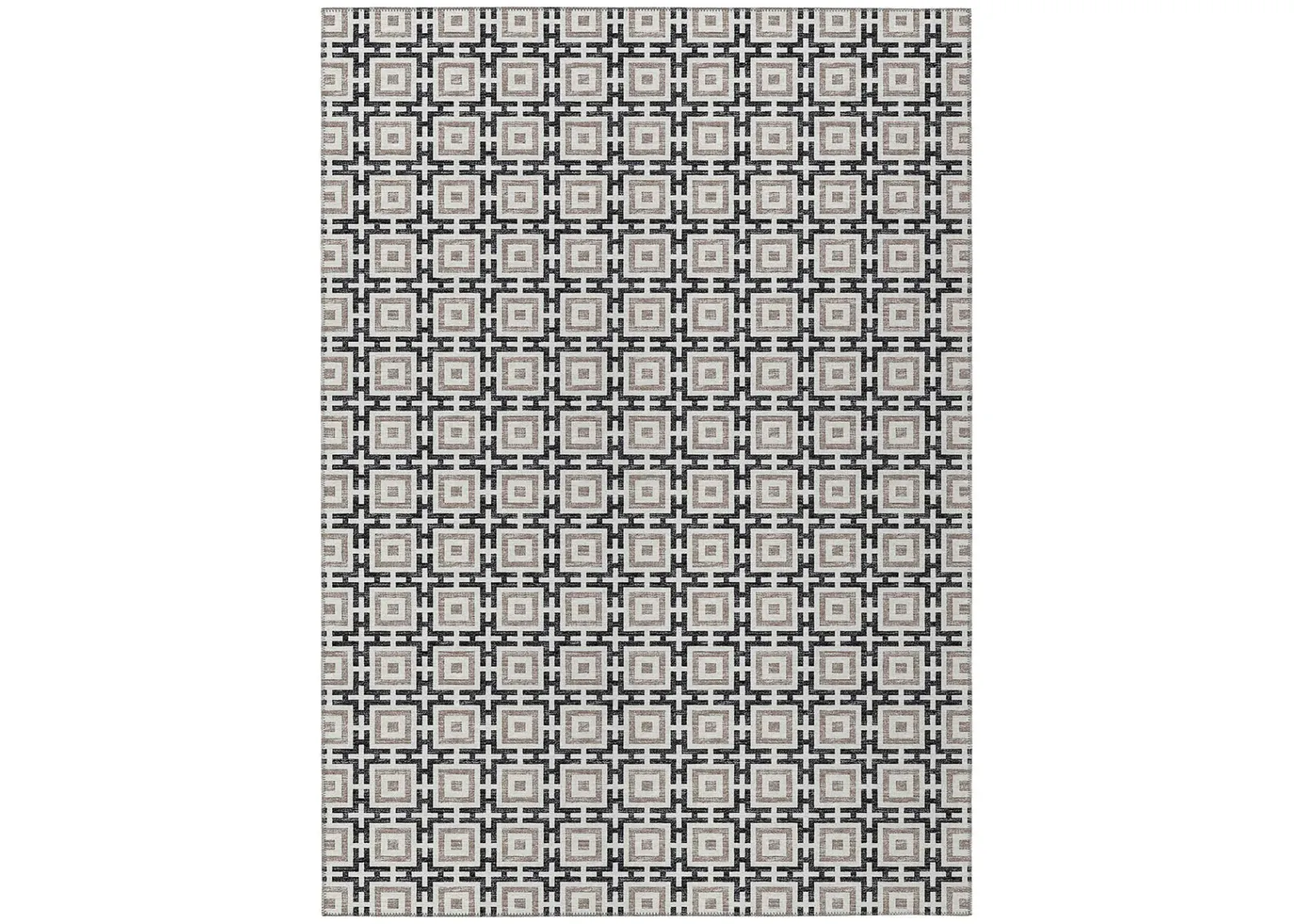 Marlo MO1 Black 3' x 5' Rug