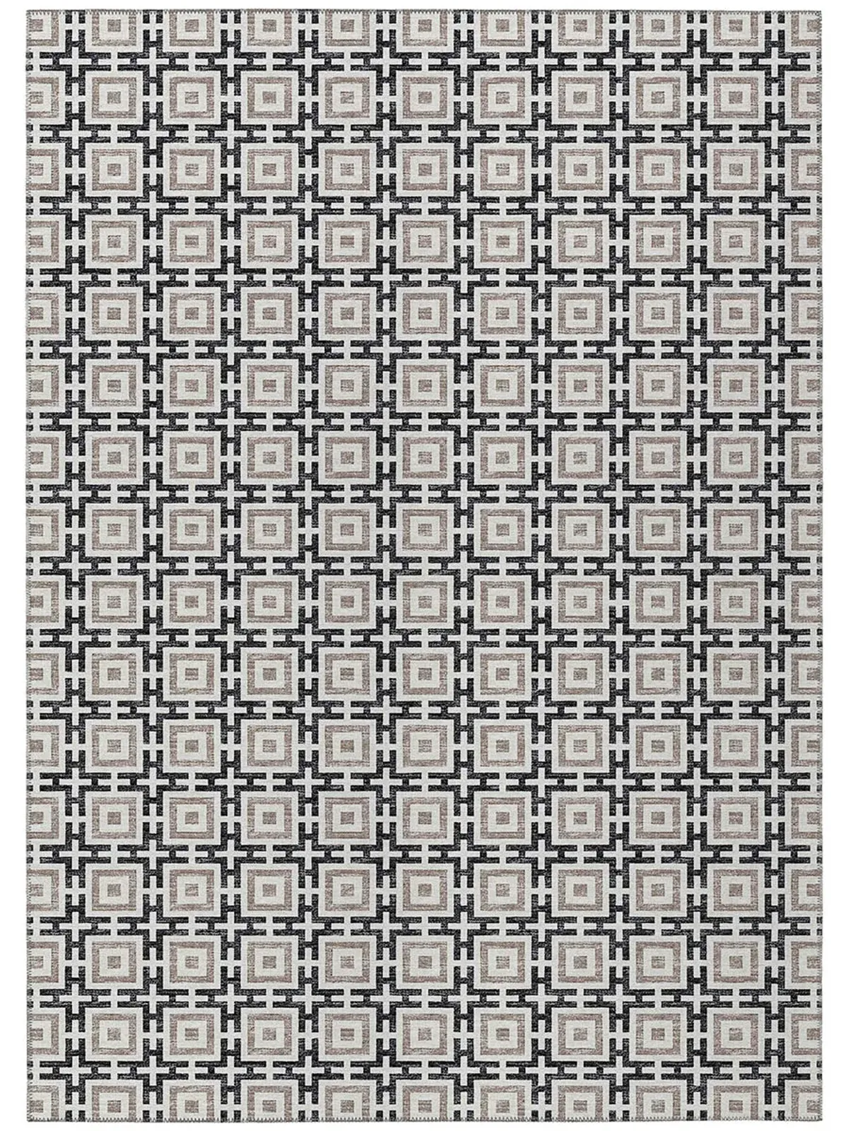 Marlo MO1 Black 3' x 5' Rug