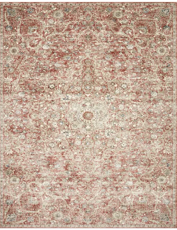 Saban Rust/Beige 9'4" x 13' Rug