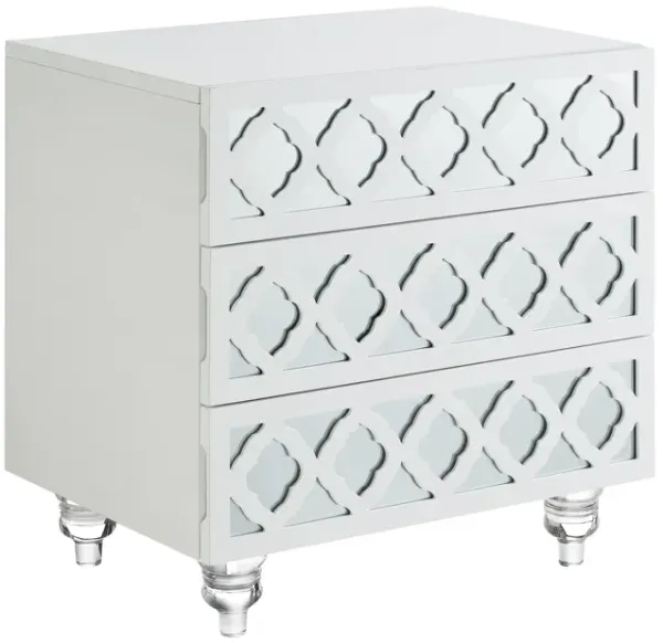 Inspired Home Gina  Side Table/Accent Table/Nightstand