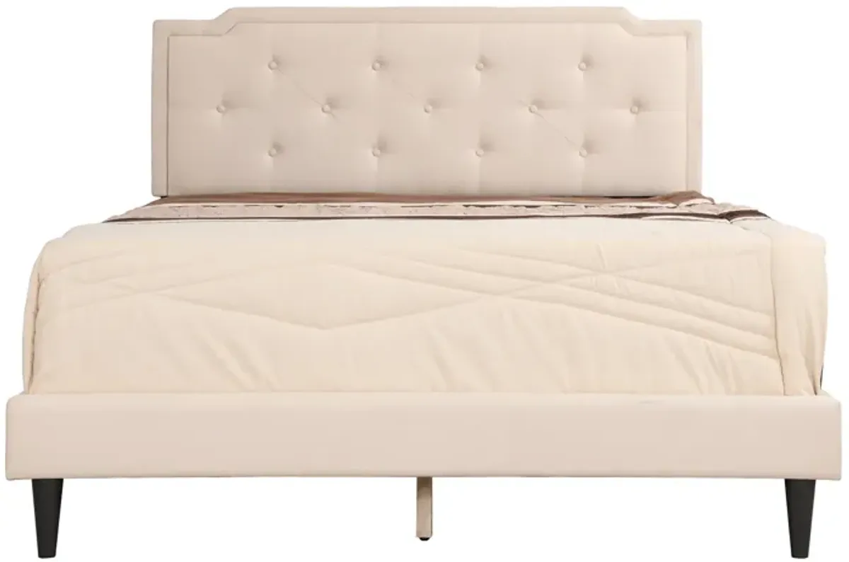 Deb Adjustable Queen Panel Bed