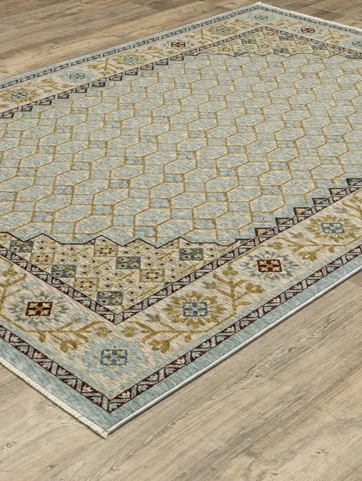 Capella 3'3" x 5' Blue Rug