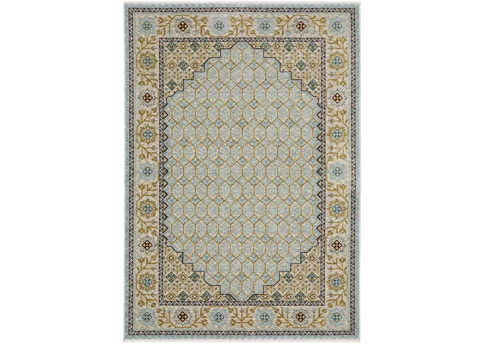 Capella 3'3" x 5' Blue Rug