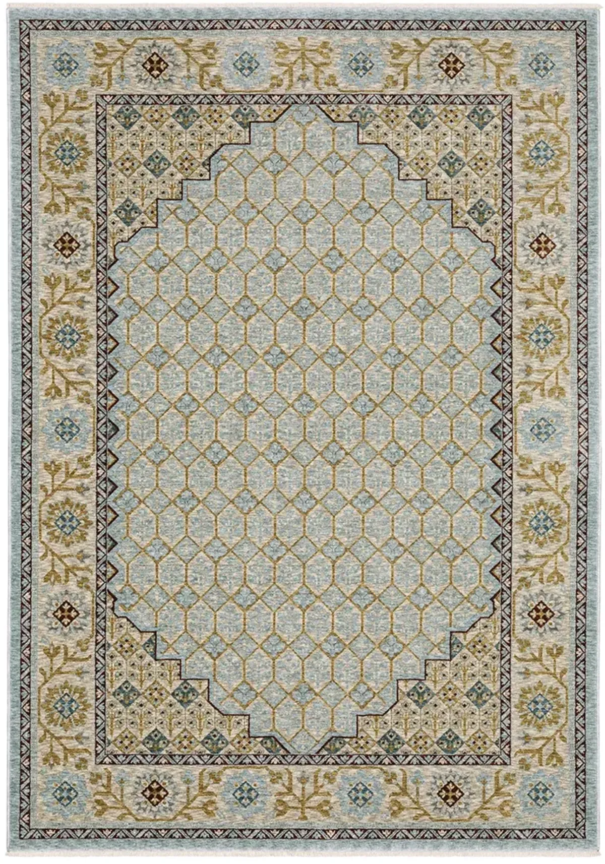 Capella 3'3" x 5' Blue Rug