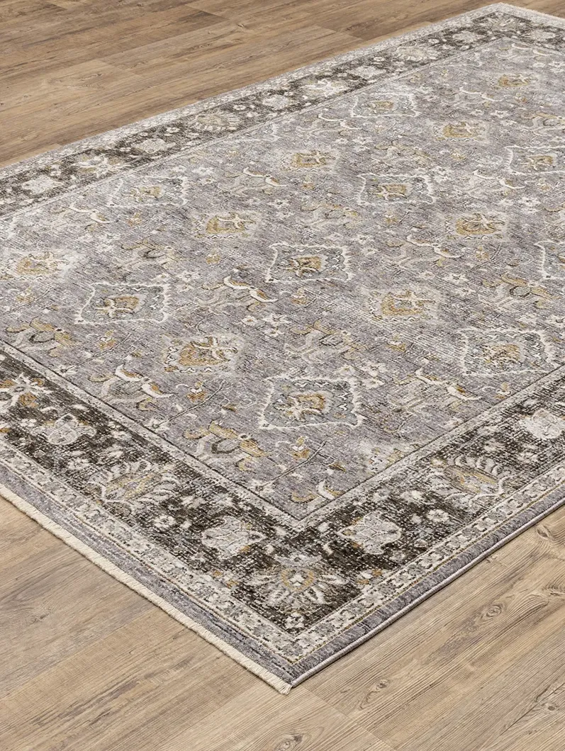 Maharaja 7'10" x 10'10" Grey Rug