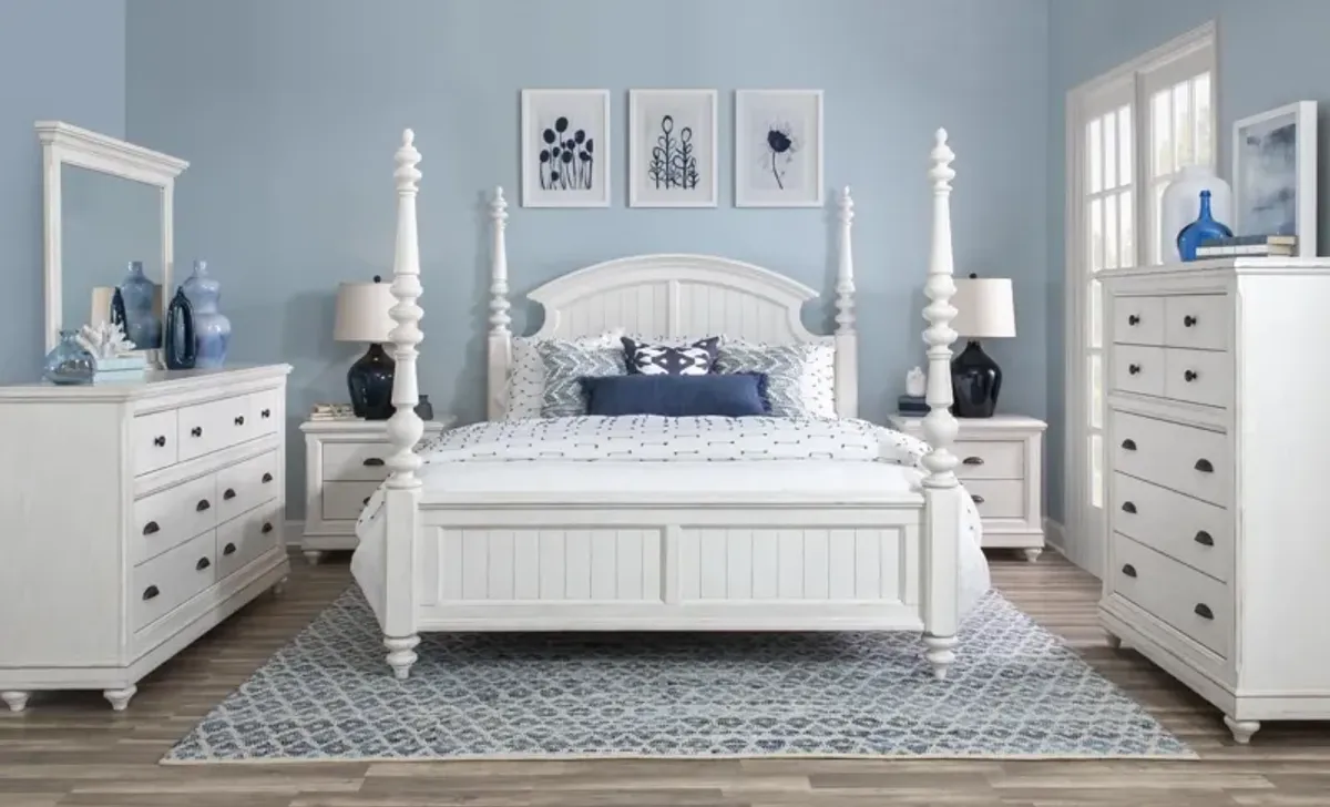 Cottage Park Cal King Poster Panel Bed