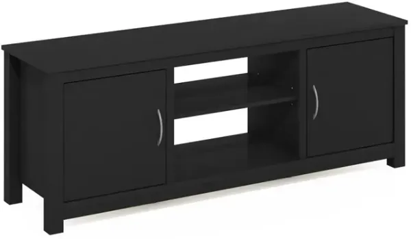 Furinno Classic TV Stand with Storage for TV up to 65 Inch, Americano