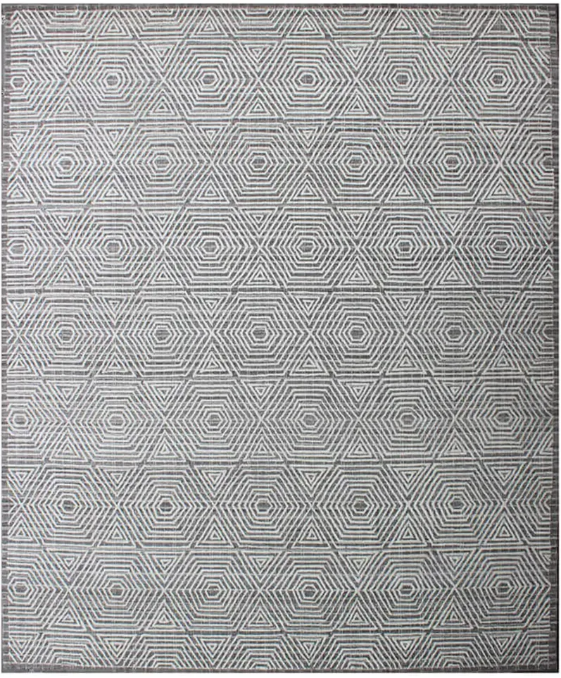 Himalaya HIMHL50 Silver 5" x 8" Rug