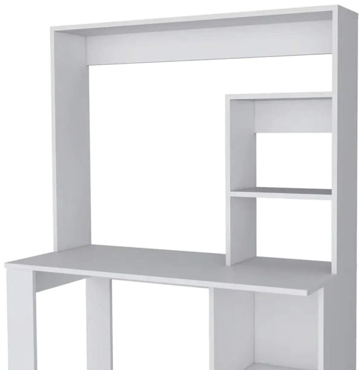 Palisades Computer Desk With Hutch And Storage Shelves