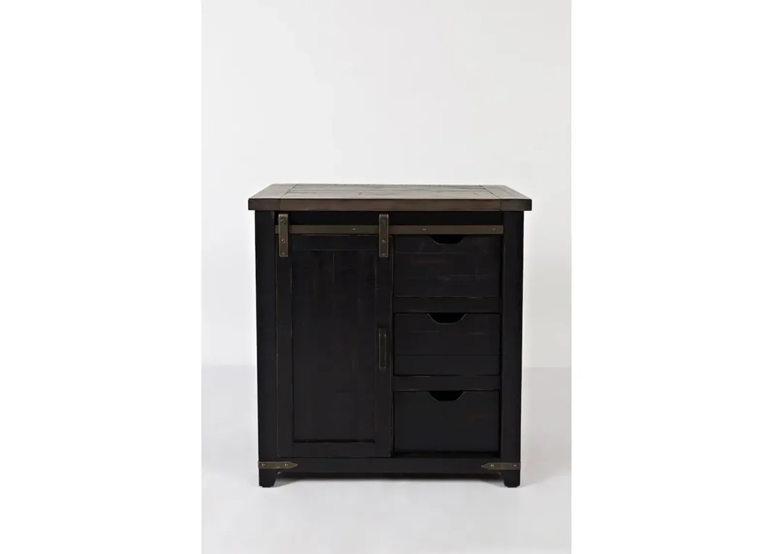 Jofran 32 Barn Door Accent Cabinet