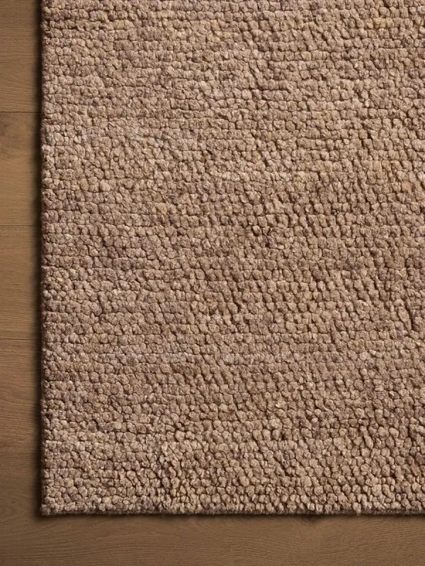 Frida FRE01 Dark Taupe 7'9" x 9'9" Rug by Brigette Romanek × Loloi
