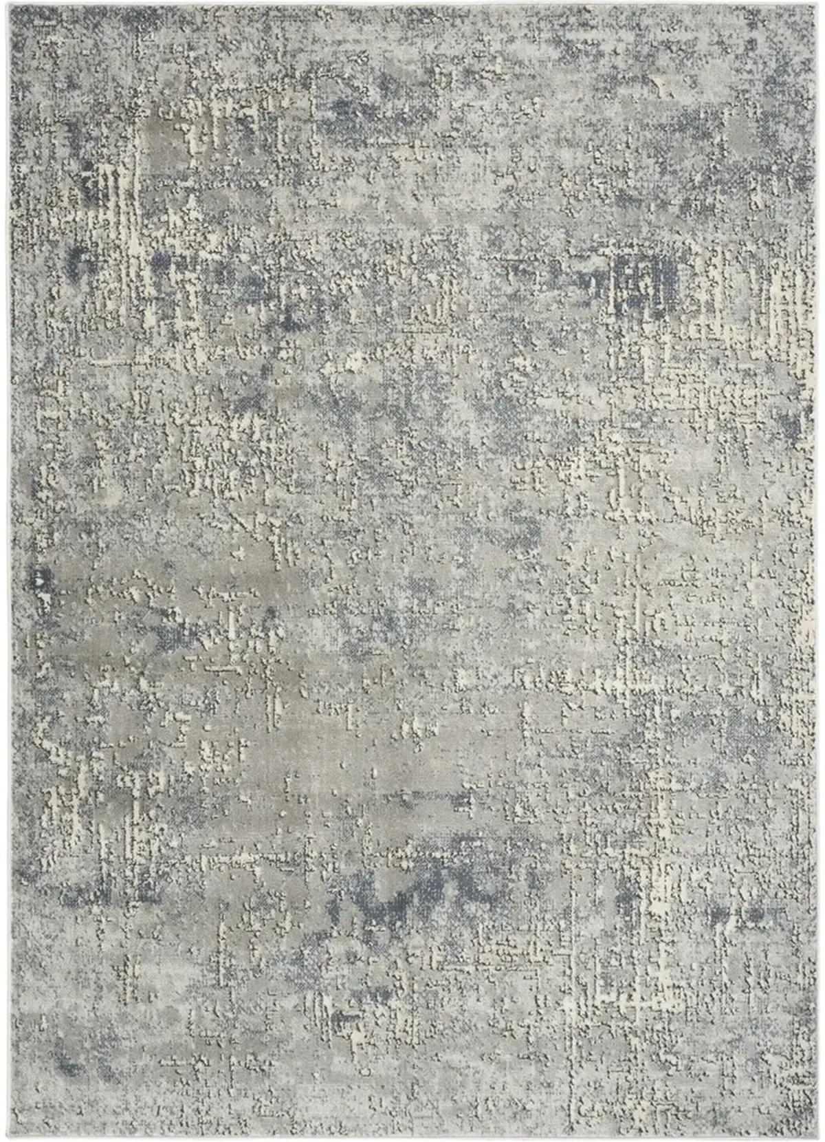 Quarry QUA17 Dark Gray 5'3" x 7'3" Rug