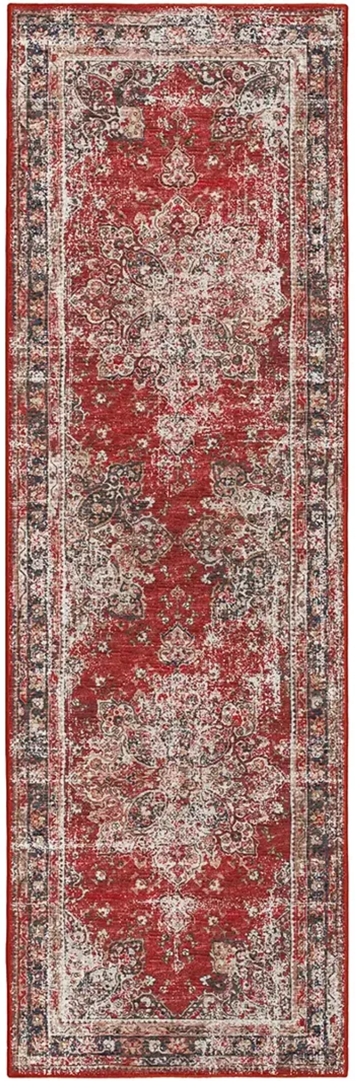 Jericho JC6 Garnet 2'6" x 8' Rug