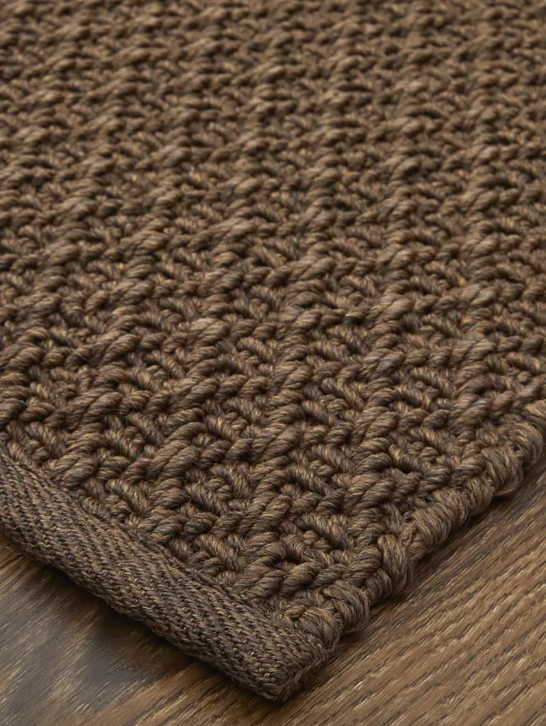 Tito 0826F 2' x 3' Brown Rug